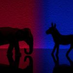 Republican and Democrat symbols