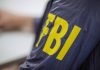 FBI jacket with yellow lettering