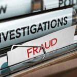 Files labeled Investigations and Fraud in folder