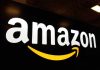 Amazon logo with a yellow smile arrow.