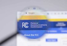 Trump THREATENS Broadcast Licenses – Networks Scramble Federal Communications Commission website magnified on browser.