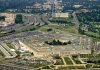 Pentagon Unleashes Deadly Strikes – 70 DEAD Aerial view of the Pentagon building and surrounding area.