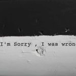 Im sorry, I was wrong text on wall.