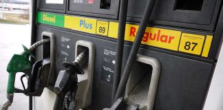 Energy Sec Makes Huge Gas ANNOUNCEMENT – Stunning Drop Gas station pumps for diesel, plus, and regular fuel.