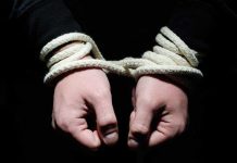 Cartel Thugs Snatch Top Engineers Hands tied with rope in the dark.