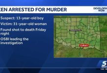 Oklahoma teen suspected in murder of woman found dead