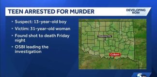 Oklahoma teen suspected in murder of woman found dead