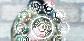 AI Chatbots WEAPONIZED Against Vulnerable Children Person interacting with futuristic holographic interface and icons.