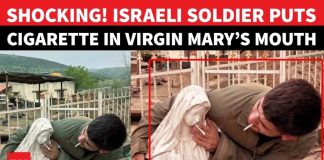 Christian Monuments Desecrated By Israeli Soldiers