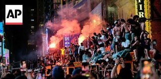 Teen DEAD, City Burns After NBA Mayhem! Celebrations erupt in New York after Knicks win first NBA championship in 53 years