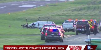 Pilot dead, 2 PA troopers injured after plane, helicopter collide at Carlisle Airport