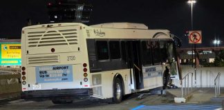 Shuttle bus crash at Newark Airport injures 13 people