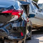 Pelosi INVESTIGATED After Hit-And-Run CRASH! Damaged black car after rear-end collision