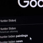 Google Engineer’s CAUGHT – Secret Trading Coup! computer screen showing a search engine query with suggestions