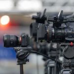 Trump Doubles Down On ICE Traffic Stops Despite Shootings Professional video cameras on tripods