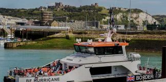 Pentagon Blunder Funnels F‑35 Parts To Hong Kong Border Force patrol boat BF Hurricane docked in a harbor